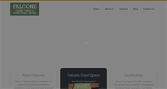 Desktop Screenshot of falconecrawlspace.com